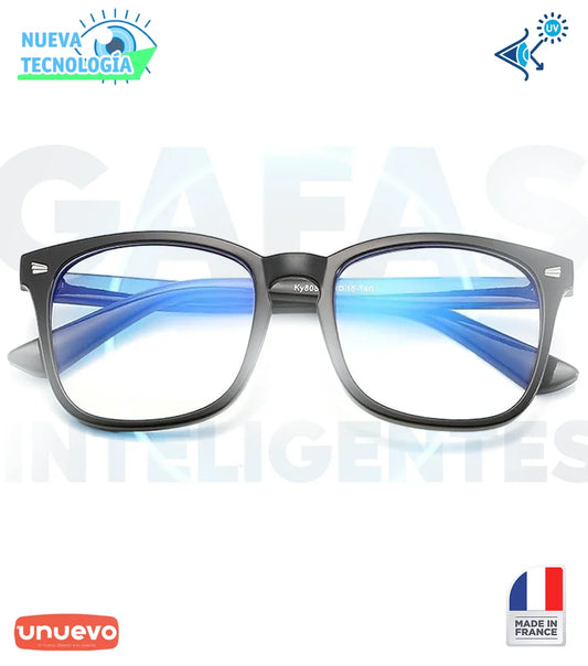 Gafas autoajustables con graduación automática para cada ojo de 0,5 a 5 grados que se oscurecen con el sol
